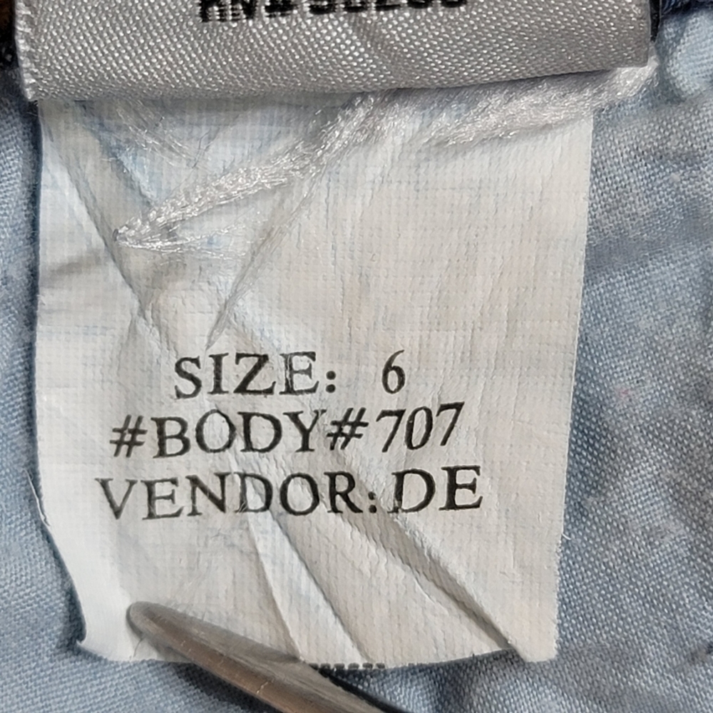 Donna Longo Women's bootleg Blue Jeans 6 - Picture 14 of 16
